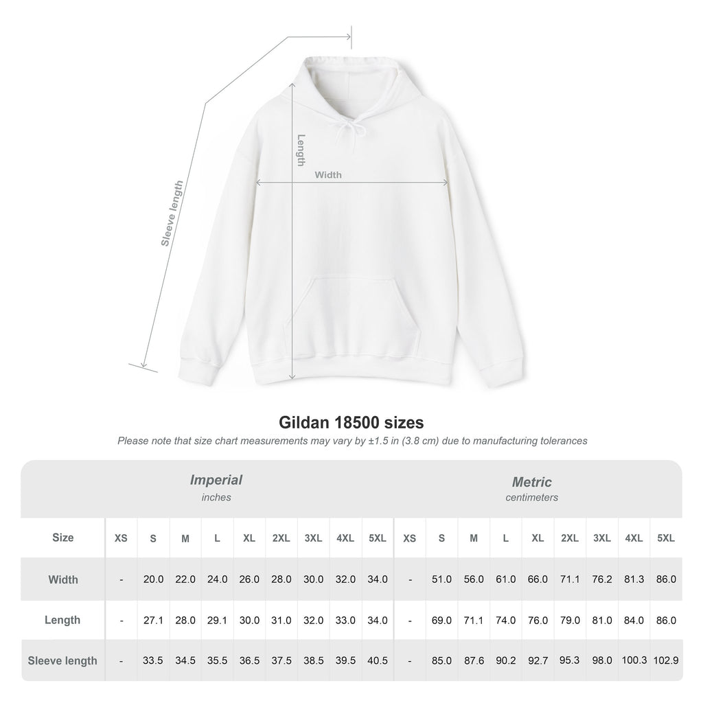 Hoodie – 'Blood Rise' Gothic Graphic Pullover