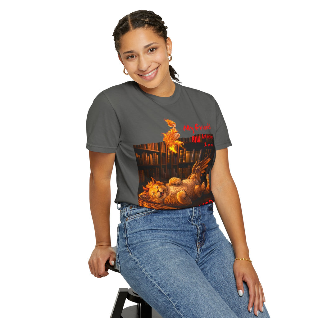 Afraid Roost Graphic T-Shirt — 'My Friends' Chicken Art Tee
