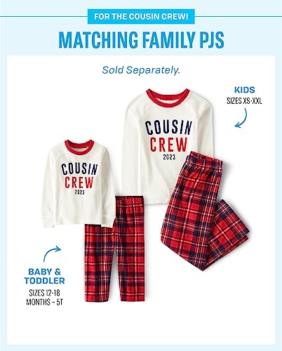 The Children's Place unisex-baby And Kids, Sibling Matching, Christmas Pajama Sets, Fleece