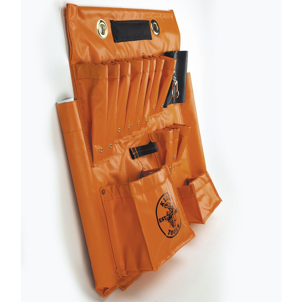 KLEIN TOOLS 51829M Aerial Apron with Magnet, Made in USA