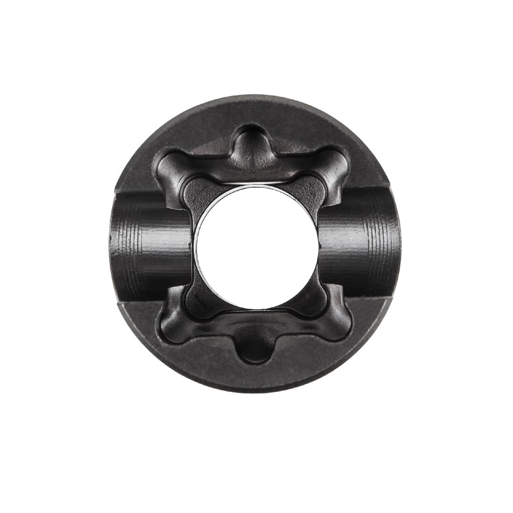 Klein Tools 66031 3-in-1 Slotted Impact Socket, 12-Point Deep Sockets, Coaxial Spring Loaded, 3/4 and 9/16-Inch Hex Sizes, 1/2-Inch Drive