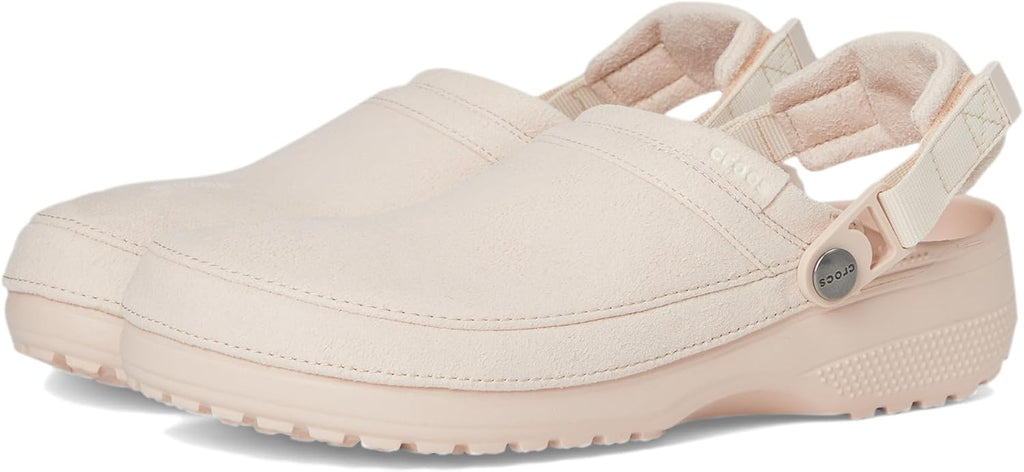 Crocs Unisex-Adult Classic Crafted Canvas & Suede Clogs