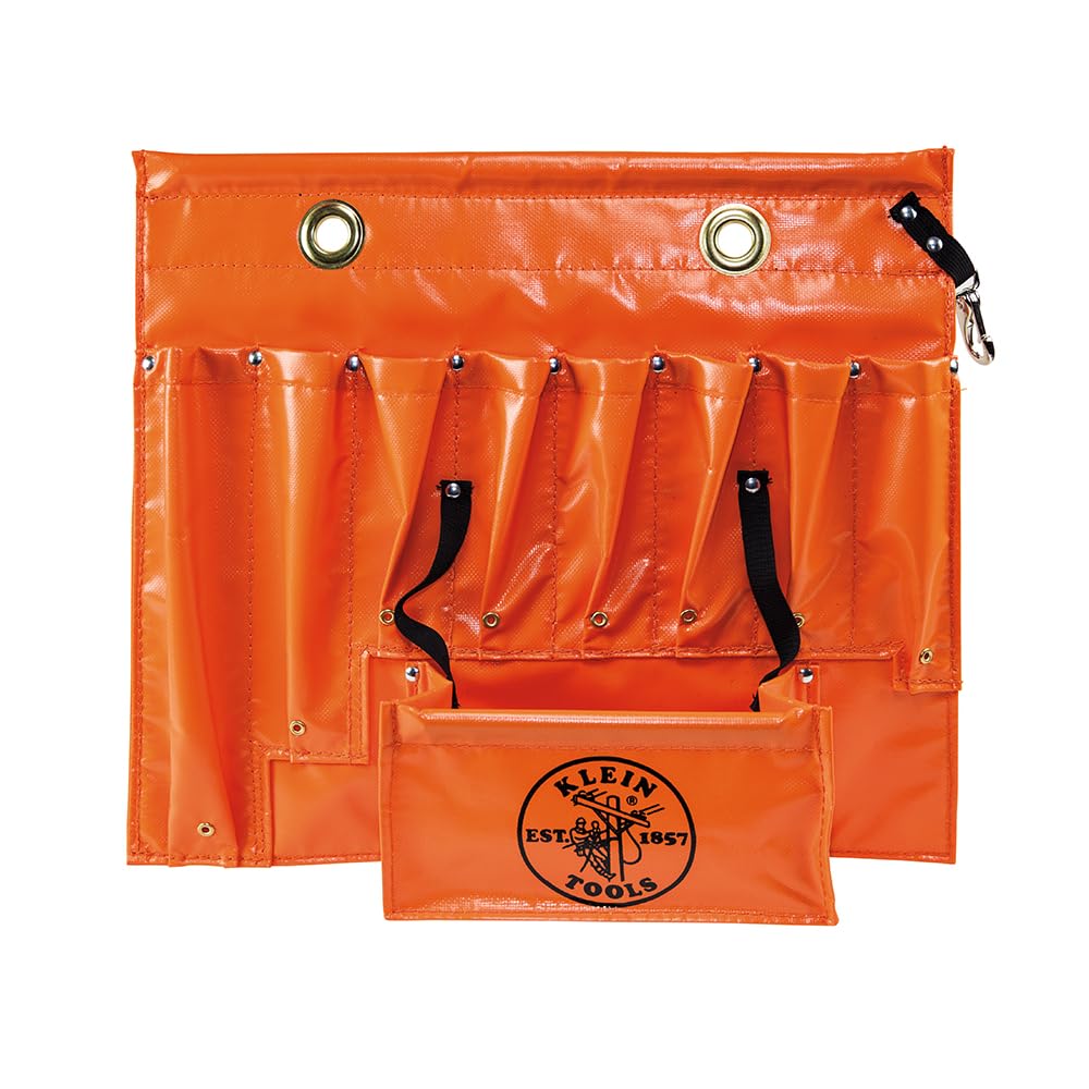 KLEIN TOOLS 51829M Aerial Apron with Magnet, Made in USA