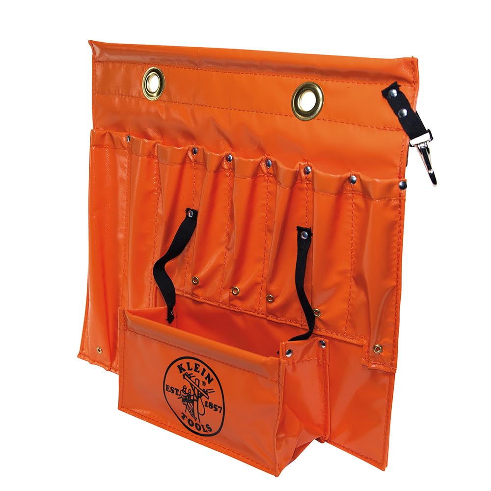 KLEIN TOOLS 51829M Aerial Apron with Magnet, Made in USA