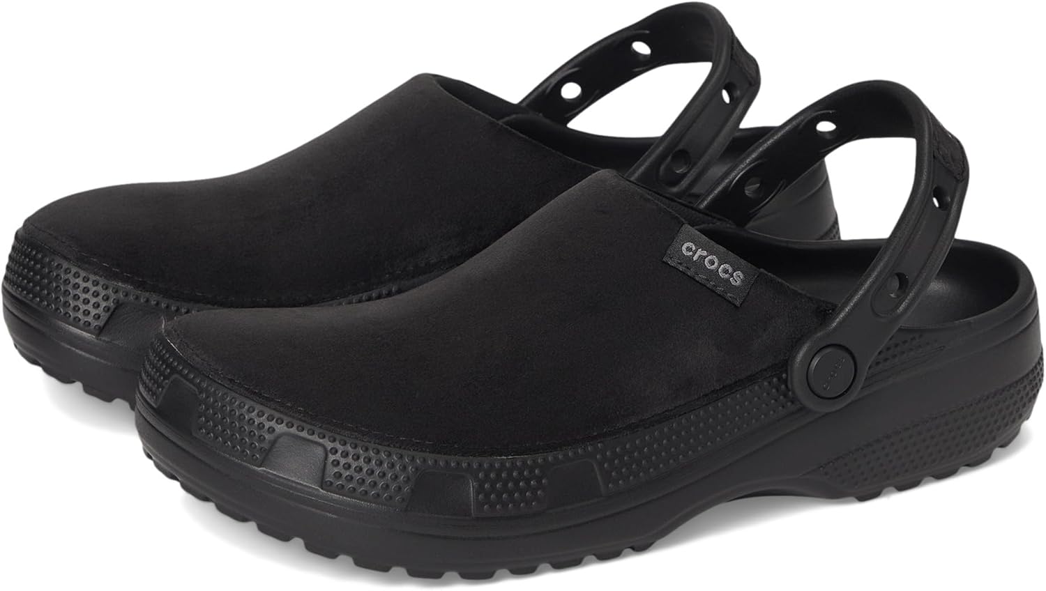 Crocs Unisex-Adult Classic Crafted Canvas & Suede Clogs