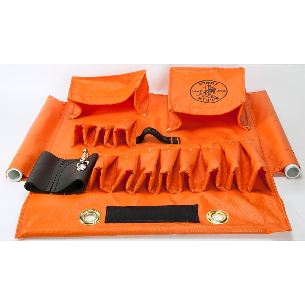 KLEIN TOOLS 51829M Aerial Apron with Magnet, Made in USA