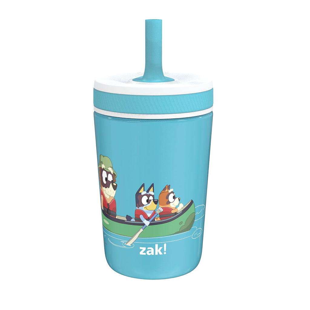Zak Designs Disney Kelso Toddler Cups For Travel or At Home, 12oz Vacuum Insulated Stainless Steel Sippy Cup With Leak-Proof Design is Perfect For Kids (Mickey Mouse)