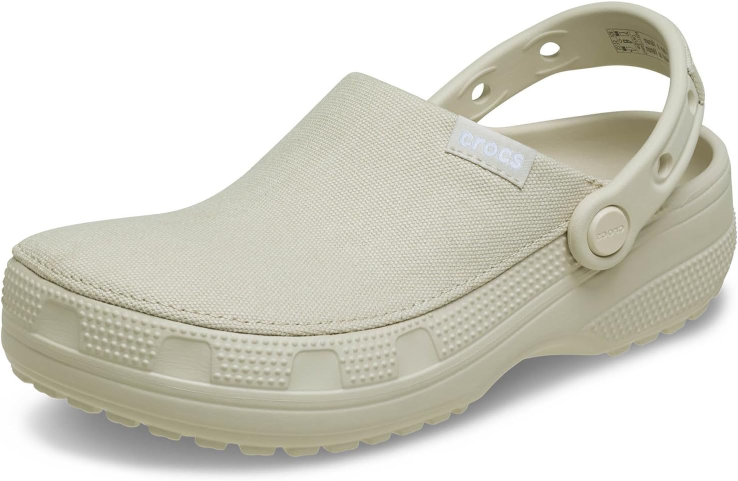 Crocs Unisex-Adult Classic Crafted Canvas & Suede Clogs
