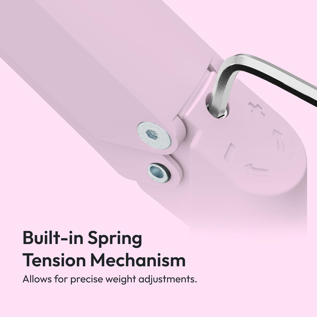 Pixio PS1S Wave Pink Single Monitor Arm Stand Desk Mount - Fits up to 32 inches Monitors and up to 19.8lbs. VESA Compatibility and Integrated Cable Management