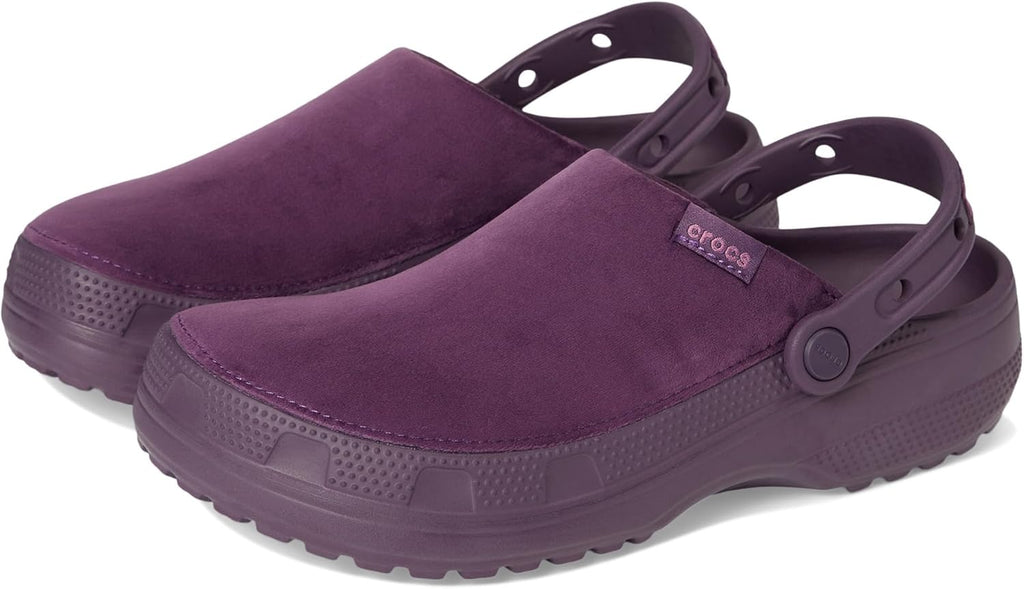 Crocs Unisex-Adult Classic Crafted Canvas & Suede Clogs