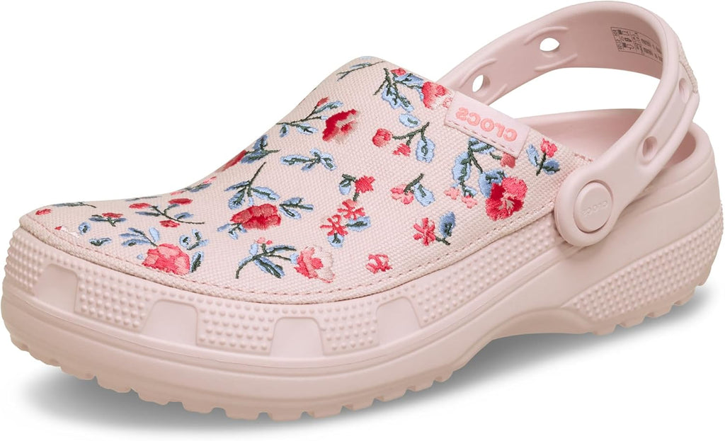 Crocs Unisex-Adult Classic Crafted Canvas & Suede Clogs