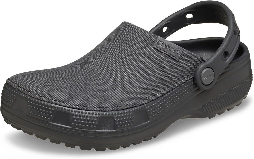 Crocs Unisex-Adult Classic Crafted Canvas & Suede Clogs