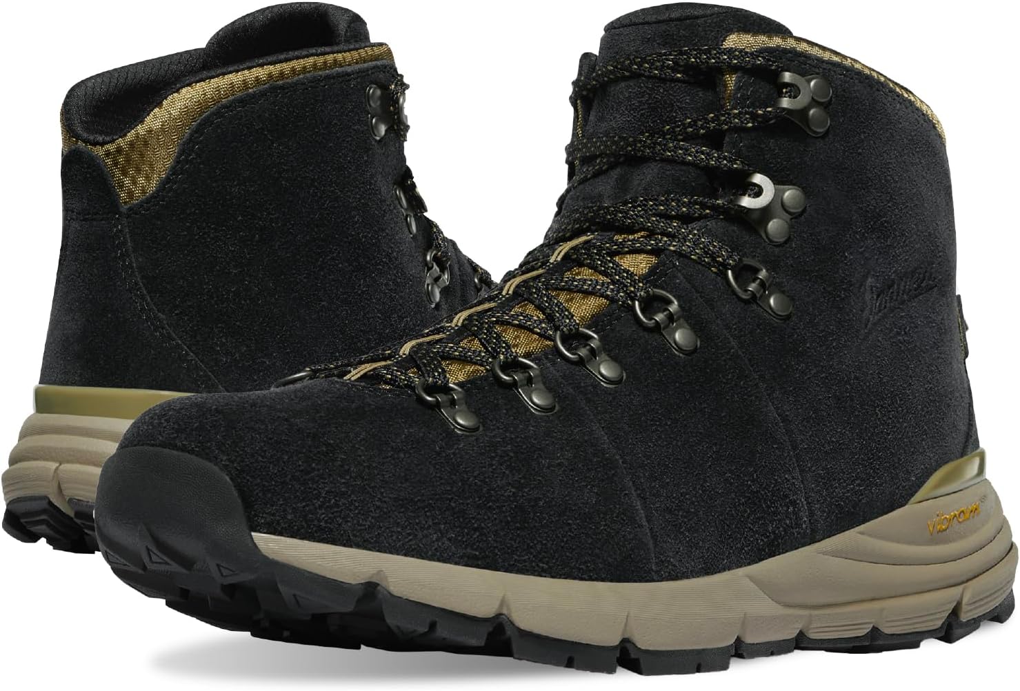 Danner Mountain 600 Leaf Gore-Tex Hiking Boots for Men - Ortholite Tripe Density Footbed - Waterproof Quick Dry Barrier - Vibram SPE Midsole - Full Grain Leather Upper - Traction Outsole