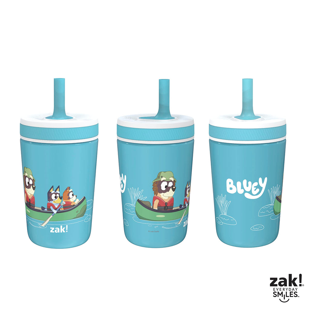 Zak Designs Disney Kelso Toddler Cups For Travel or At Home, 12oz Vacuum Insulated Stainless Steel Sippy Cup With Leak-Proof Design is Perfect For Kids (Mickey Mouse)