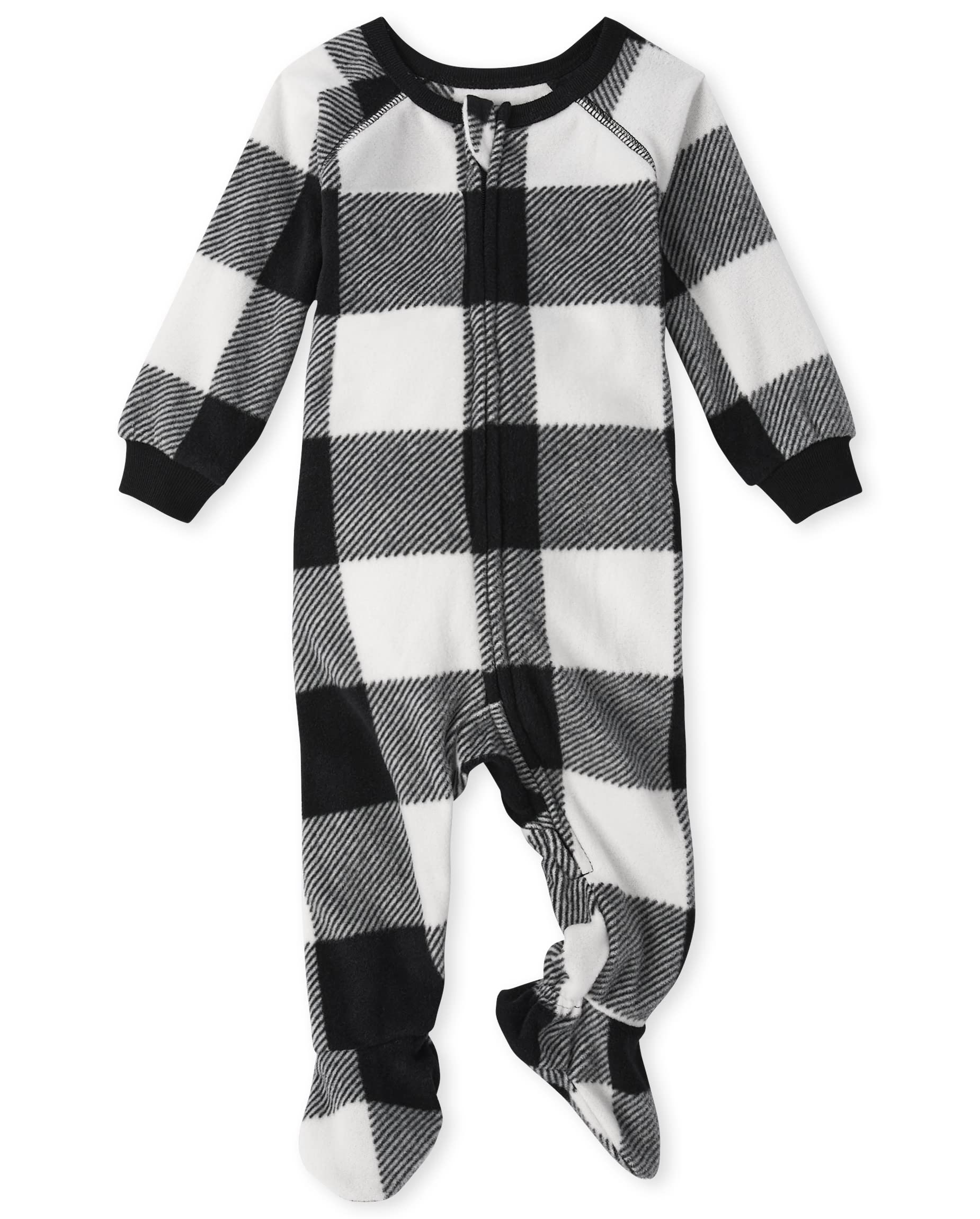 The Children's Place unisex-baby And Kids, Sibling Matching, Christmas Pajama Sets, Fleece