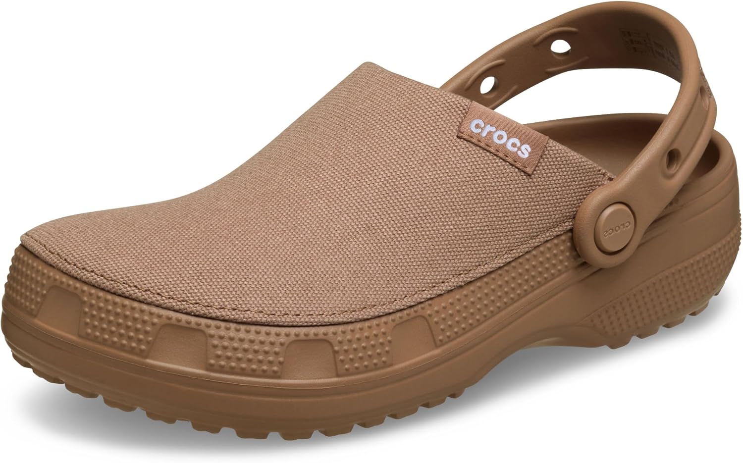Crocs Unisex-Adult Classic Crafted Canvas & Suede Clogs