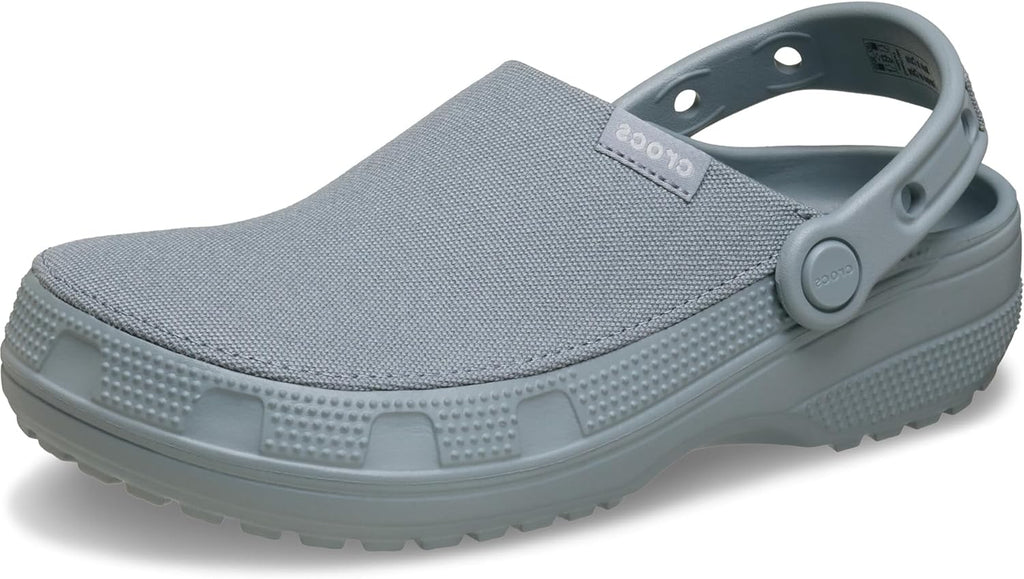 Crocs Unisex-Adult Classic Crafted Canvas & Suede Clogs