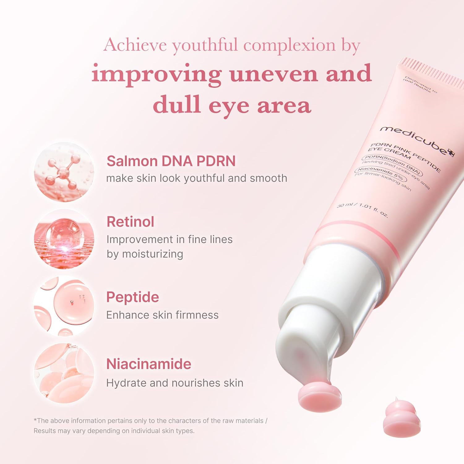 medicube Ultimate Night Eye Routine Duo: PDRN Caffeine Collagen Eye Patches and Salmon DNA PDRN Eye Cream | For Appearance of Dark Circles, Undereye Bags, Firming Care | Korean Skincare