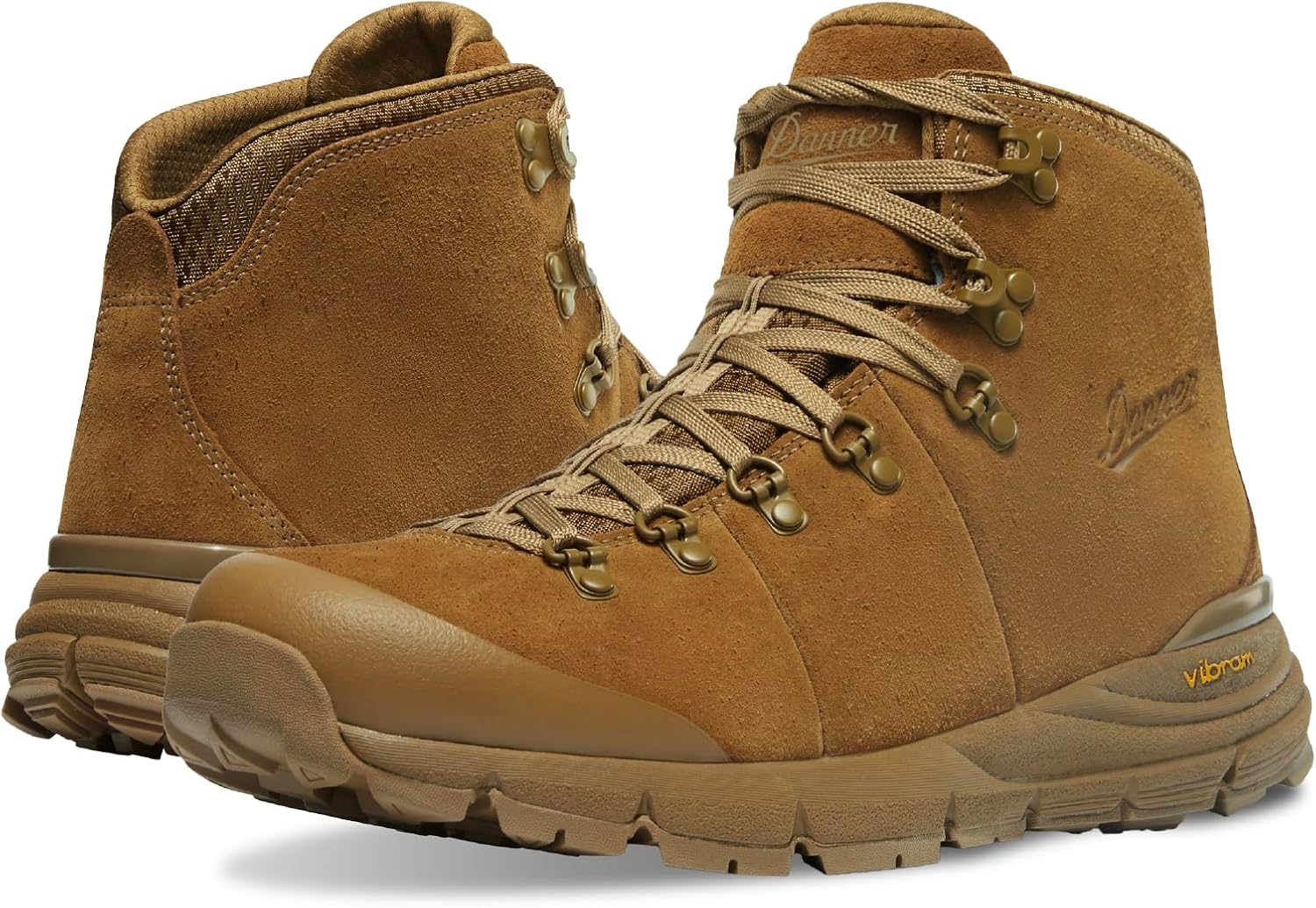 Danner Mountain 600 Leaf Gore-Tex Hiking Boots for Men - Ortholite Tripe Density Footbed - Waterproof Quick Dry Barrier - Vibram SPE Midsole - Full Grain Leather Upper - Traction Outsole