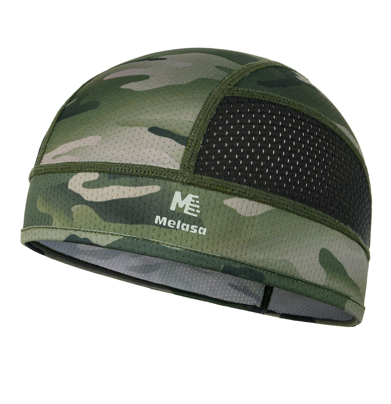 MELASA Cooling Skull Caps Helmet Liner, Lightweight Mesh Under Helmet Cycling Motorcycle Hard Hat Sweat Liner for Men Women