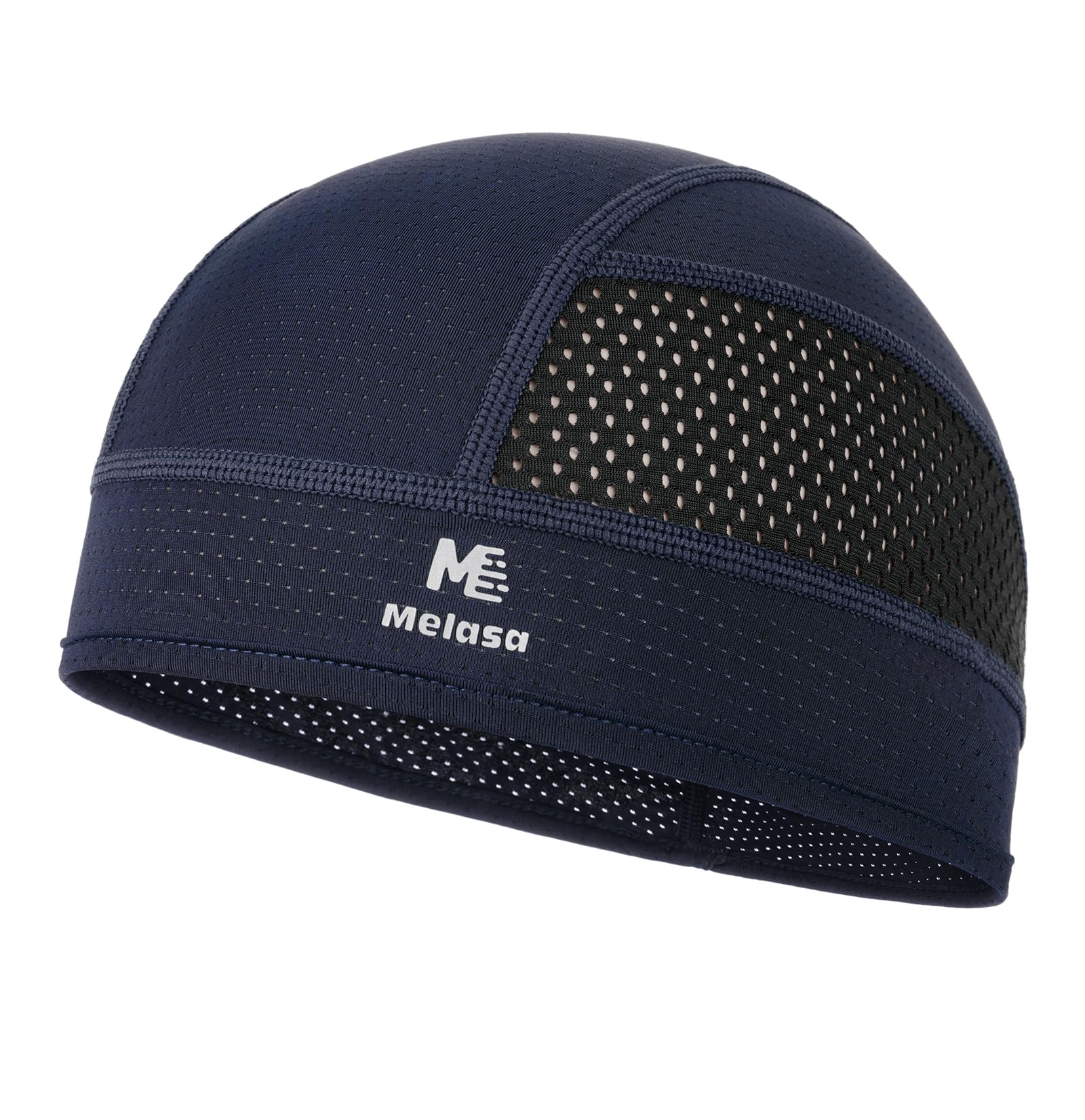 MELASA Cooling Skull Caps Helmet Liner, Lightweight Mesh Under Helmet Cycling Motorcycle Hard Hat Sweat Liner for Men Women