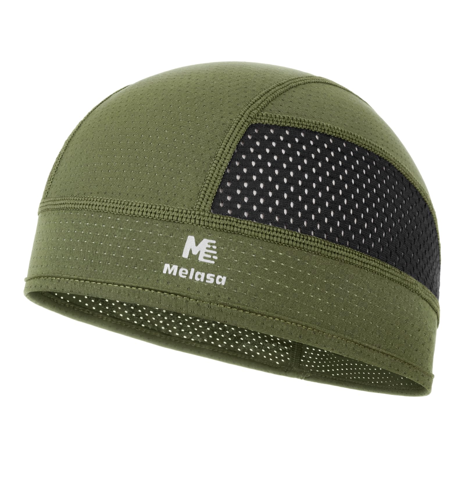 MELASA Cooling Skull Caps Helmet Liner, Lightweight Mesh Under Helmet Cycling Motorcycle Hard Hat Sweat Liner for Men Women