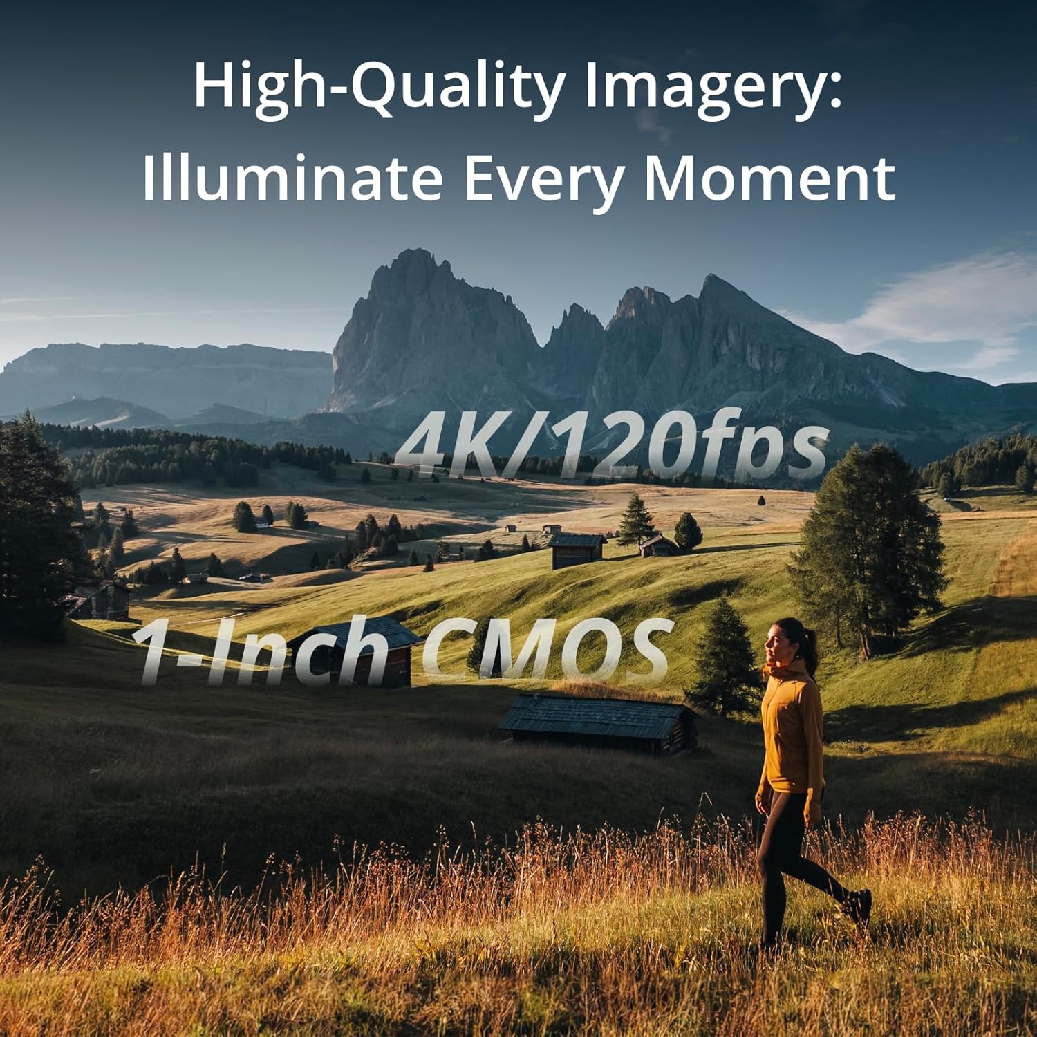DJI Osmo Pocket 3, Vlogging Cameras with 1'' CMOS & 4K/120fps Vlog Camera, 3-Axis Stabilization, Fast Focusing, Face/Object Tracking, Digital Vlogging Camera for YouTube