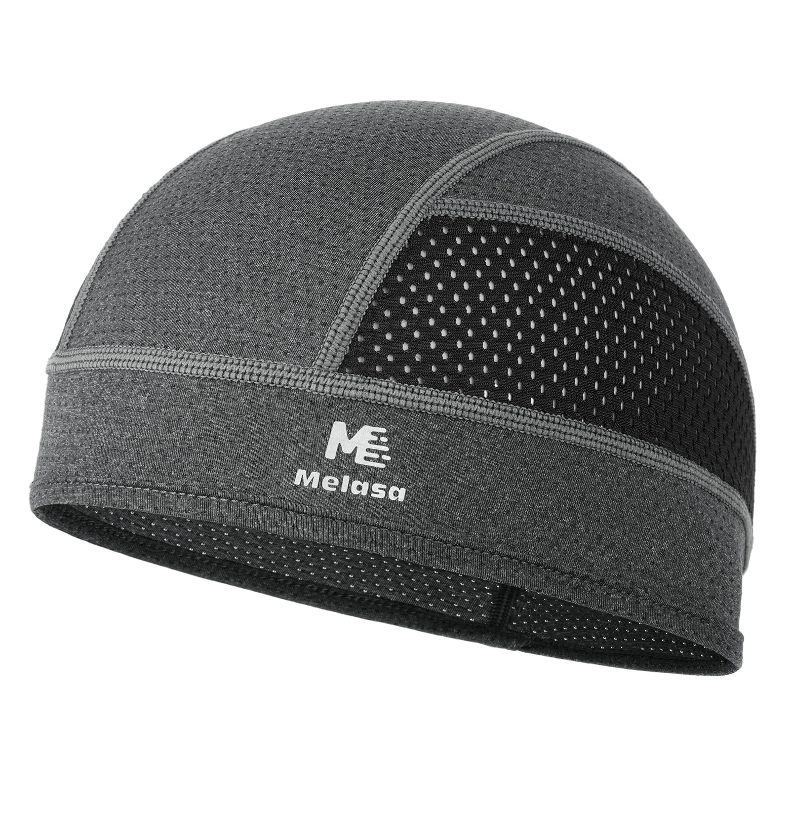 MELASA Cooling Skull Caps Helmet Liner, Lightweight Mesh Under Helmet Cycling Motorcycle Hard Hat Sweat Liner for Men Women