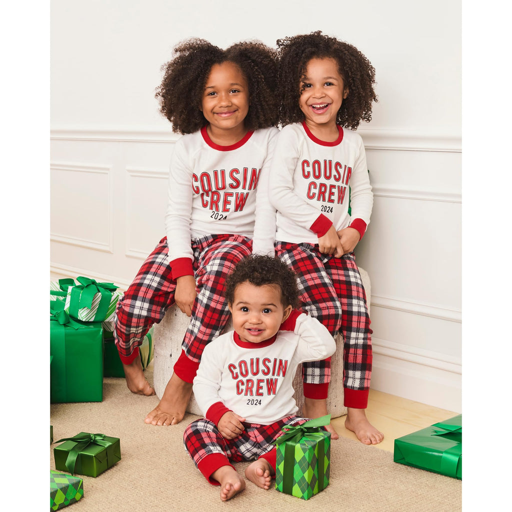 The Children's Place unisex-baby And Kids, Sibling Matching, Christmas Pajama Sets, Fleece